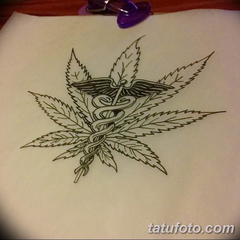 фото эскизы тату марихуана (конопля) 27.04.2019 №016 - tattoo marijuana - tatufoto.com