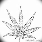 фото эскизы тату марихуана (конопля) 27.04.2019 №020 - tattoo marijuana - tatufoto.com