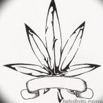 фото эскизы тату марихуана (конопля) 27.04.2019 №022 - tattoo marijuana - tatufoto.com