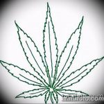 фото эскизы тату марихуана (конопля) 27.04.2019 №041 - tattoo marijuana - tatufoto.com