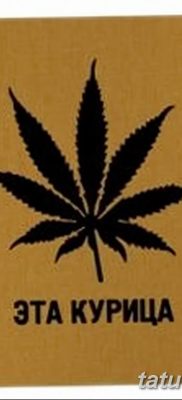 фото эскизы тату марихуана (конопля) 27.04.2019 №051 — tattoo marijuana — tatufoto.com