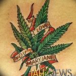фото эскизы тату марихуана (конопля) 27.04.2019 №059 - tattoo marijuana - tatufoto.com
