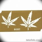 фото эскизы тату марихуана (конопля) 27.04.2019 №060 - tattoo marijuana - tatufoto.com