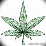 фото эскизы тату марихуана (конопля) 27.04.2019 №066 - tattoo marijuana - tatufoto.com