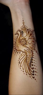 Фото мехенди павлин 13.05.2019 №041 — mehendi peacock — tatufoto.com