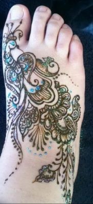 Фото мехенди павлин 13.05.2019 №042 — mehendi peacock — tatufoto.com