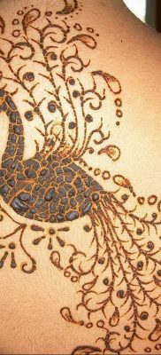 Фото мехенди павлин 13.05.2019 №048 — mehendi peacock — tatufoto.com