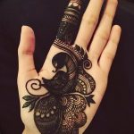 Фото мехенди павлин 13.05.2019 №094 - mehendi peacock - tatufoto.com