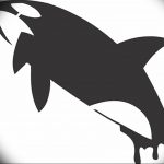 Эскиз для тату касатка 31.05.2019 №010 - sketch tattoo killer whale - tatufoto.com