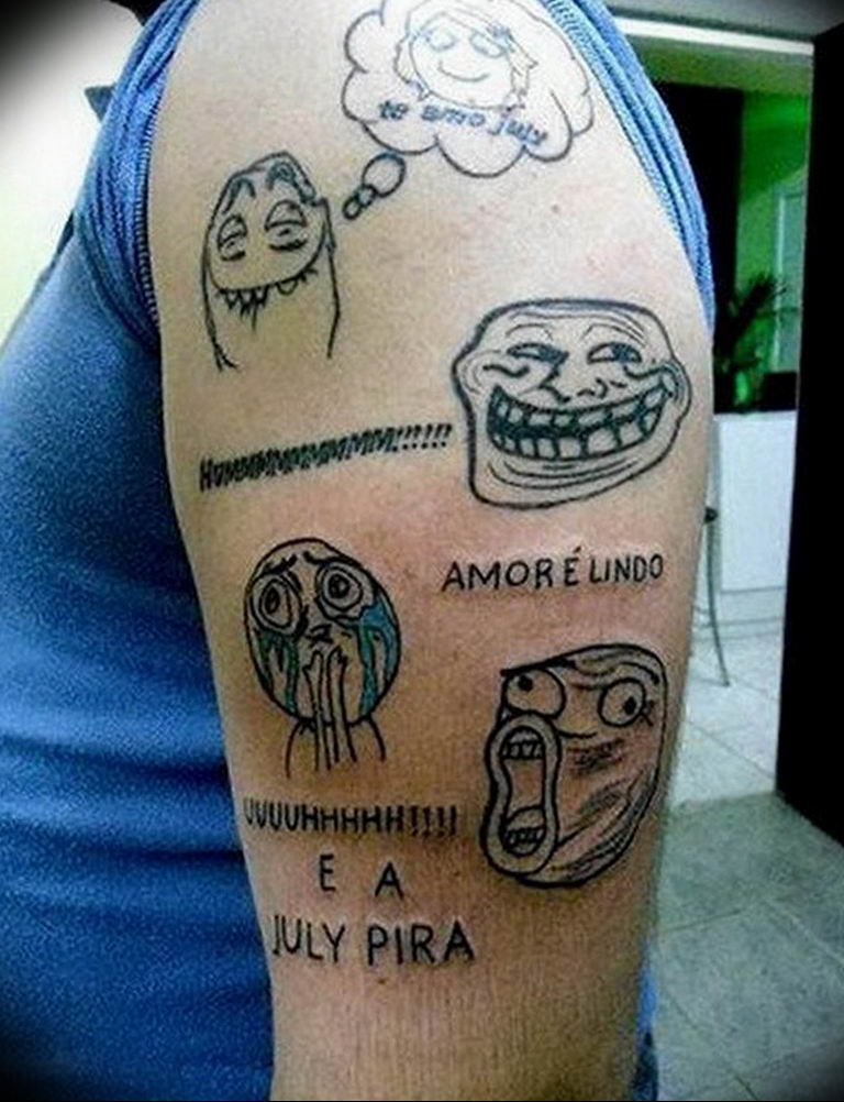 Смешные мемы про тату