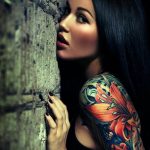 Фото девушка с татуировками 16.06.2019 №009 - women with tattoo - tatufoto.com