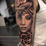 Фото девушка с татуировками 16.06.2019 №021 - women with tattoo - tatufoto.com