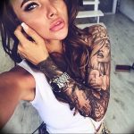 Фото девушка с татуировками 16.06.2019 №022 - women with tattoo - tatufoto.com