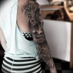 Фото девушка с татуировками 16.06.2019 №024 - women with tattoo - tatufoto.com