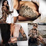 Фото девушка с татуировками 16.06.2019 №044 - women with tattoo - tatufoto.com