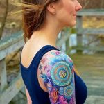Фото девушка с татуировками 16.06.2019 №050 - women with tattoo - tatufoto.com