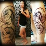 Фото девушка с татуировками 16.06.2019 №052 - women with tattoo - tatufoto.com