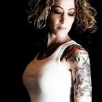 Фото девушка с татуировками 16.06.2019 №057 - women with tattoo - tatufoto.com