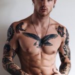 Фото мужской тату 16.06.2019 №002 - men with a tattoo - tatufoto.com