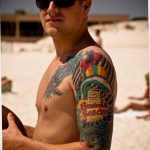 Фото мужской тату 16.06.2019 №025 - men with a tattoo - tatufoto.com