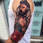 Фото мужской тату 16.06.2019 №107 - men with a tattoo - tatufoto.com