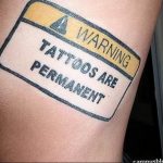 Фото пример глупой тату 25.06.2019 №009 - stupid tattoos - tatufoto.com