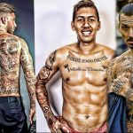 Фото пример много тату на теле 25.06.2019 №006 - many tattoos on the body - tatufoto.com