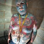 Фото пример много тату на теле 25.06.2019 №017 - many tattoos on the body - tatufoto.com