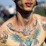 Фото пример много тату на теле 25.06.2019 №034 - many tattoos on the body - tatufoto.com