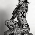 Фото пример много тату на теле 25.06.2019 №037 - whole body tattoo - tatufoto.com
