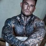 Фото пример много тату на теле 25.06.2019 №042 - whole body tattoo - tatufoto.com
