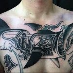 Фото пример много тату на теле 25.06.2019 №045 - many tattoos on the body - tatufoto.com