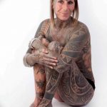 Фото пример много тату на теле 25.06.2019 №045 - whole body tattoo - tatufoto.com