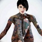 Фото пример много тату на теле 25.06.2019 №046 - many tattoos on the body - tatufoto.com