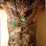 Фото пример много тату на теле 25.06.2019 №063 - whole body tattoo - tatufoto.com