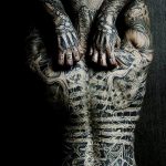 Фото пример много тату на теле 25.06.2019 №103 - whole body tattoo - tatufoto.com