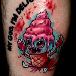 Фото пример смешной тату 25.06.2019 №018 - funny tattoo - tatufoto.com