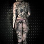 Фото пример тату на все тело 25.06.2019 №008 - whole body tattoo - tatufoto.com