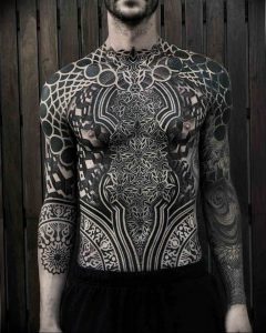 Фото пример тату на все тело 25.06.2019 №027 - whole body tattoo - tatufoto.com