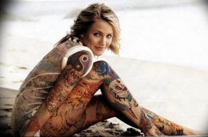 Фото пример тату на все тело 25.06.2019 №028 - whole body tattoo - tatufoto.com
