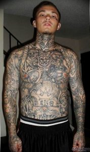 Фото пример тату на все тело 25.06.2019 №033 - whole body tattoo - tatufoto.com
