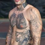 Фото пример тату на все тело 25.06.2019 №034 - whole body tattoo - tatufoto.com