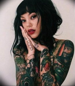 Фото пример тату на все тело 25.06.2019 №035 - whole body tattoo - tatufoto.com