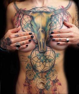 Фото пример тату на все тело 25.06.2019 №037 - whole body tattoo - tatufoto.com