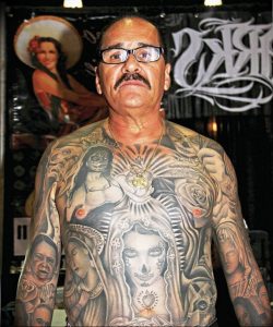 Фото пример тату на все тело 25.06.2019 №041 - whole body tattoo - tatufoto.com