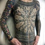Фото пример тату на все тело 25.06.2019 №068 - whole body tattoo - tatufoto.com