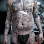 Фото пример тату на все тело 25.06.2019 №101 - whole body tattoo - tatufoto.com