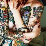 Фото пример тату на все тело 25.06.2019 №102 - whole body tattoo - tatufoto.com