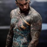 Фото пример человек весь в тату 25.06.2019 №047 - whole body tattoo - tatufoto.com