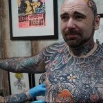 Фото пример человек весь в тату 25.06.2019 №078 - whole body tattoo - tatufoto.com